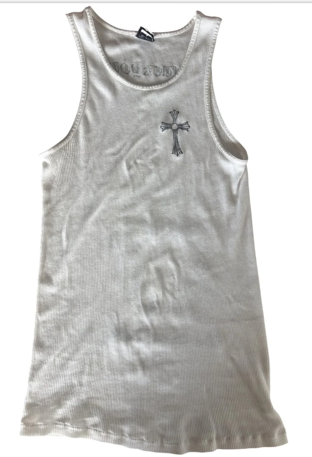 Chrome Hearts — Hearts LA “Fuck You” Tank Top — streetwear — resale