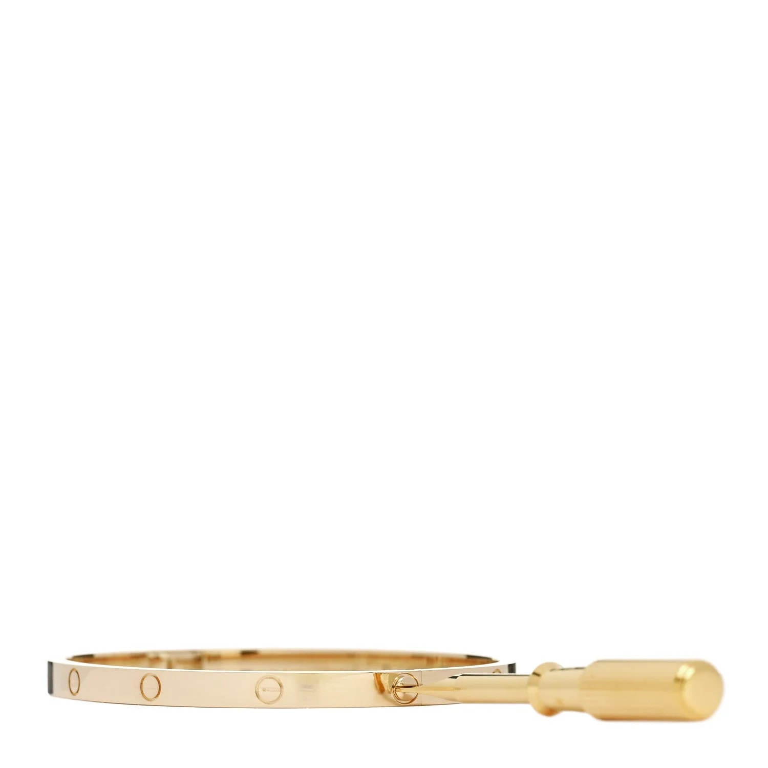 18K Yellow Gold Small Love Bracelet 16 3