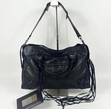 Balenciaga — Balenciaga the City 115748 2Way Y2K Editors Excellent — Handbag — resale