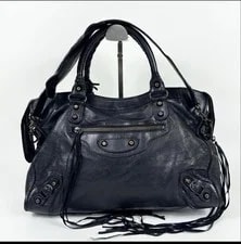 Balenciaga the City 115748 2Way Y2K Editors Excellent 4