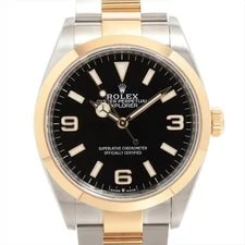 Rolex — Rolex Explorer 36 124273 Ss×yg AT Black Dial — Watch — resale