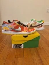 Nike SB — Size 10M - Nike SB Dunk Low Street Hawker (2021) (NEW W/ BOX) — Sneaker — resale