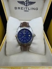 Breitling Antares Dark Blue 81970 With and New Strap 2