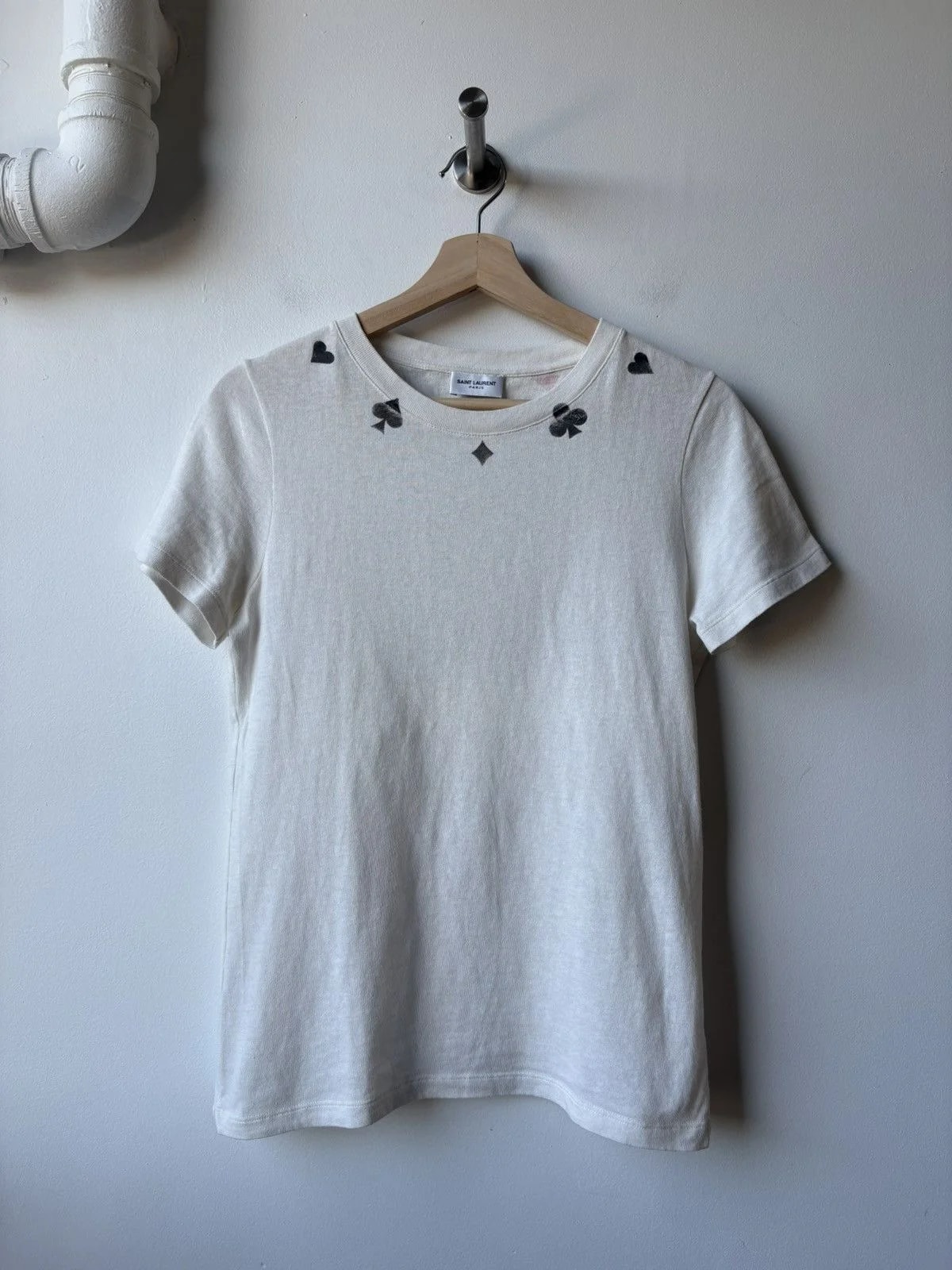 Saint Laurent Paris — Saint Laurent Paris Cards Suits Tee — streetwear — resale