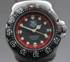 Tag Heuer — TAG Heuer Formula 1 WA1214 Black Red Dial 35mm Quatrz — Watch — resale