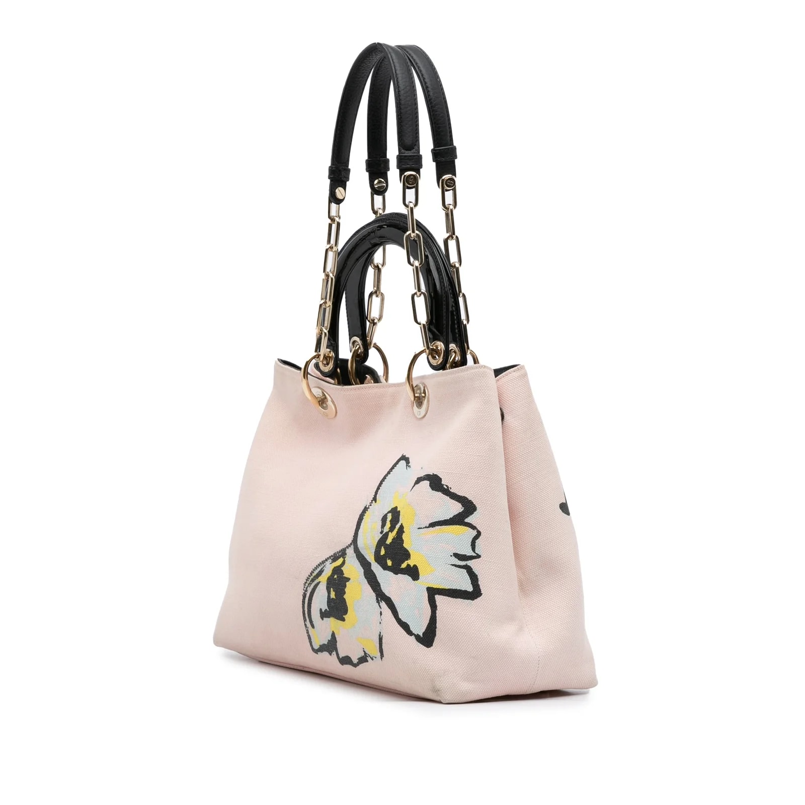 Limited Edition Medium Floral Printed Diorissimo Satchel 2