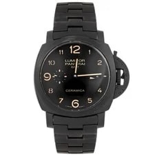 Panerai — Panerai Luminor 1950 Tuttonero GMT Ceramic Black Dial 44mm Pam00438 — Watch — resale