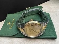 Tudor Oyster Prince Date Day 94613 - Two Tone 18K Gold | Champagne Dial w/Pouch 3