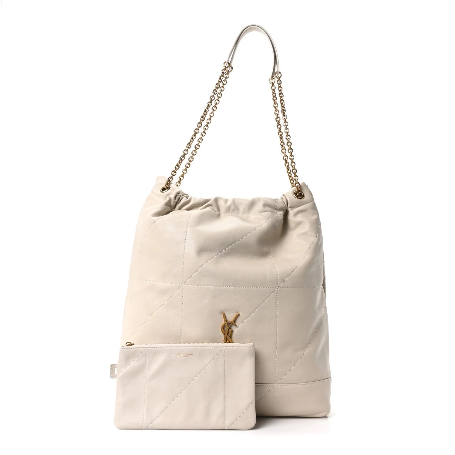 Large Jamie Pochon Crema Soft 3