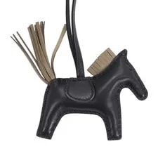 New Hermes Rodeo Charm Etoupe for Birkin Kelly Picotin Hor 2