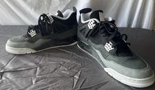 Jordan Air 4 Retro 2024 Fear Mid Top Lace-Up FQ8138-002 2