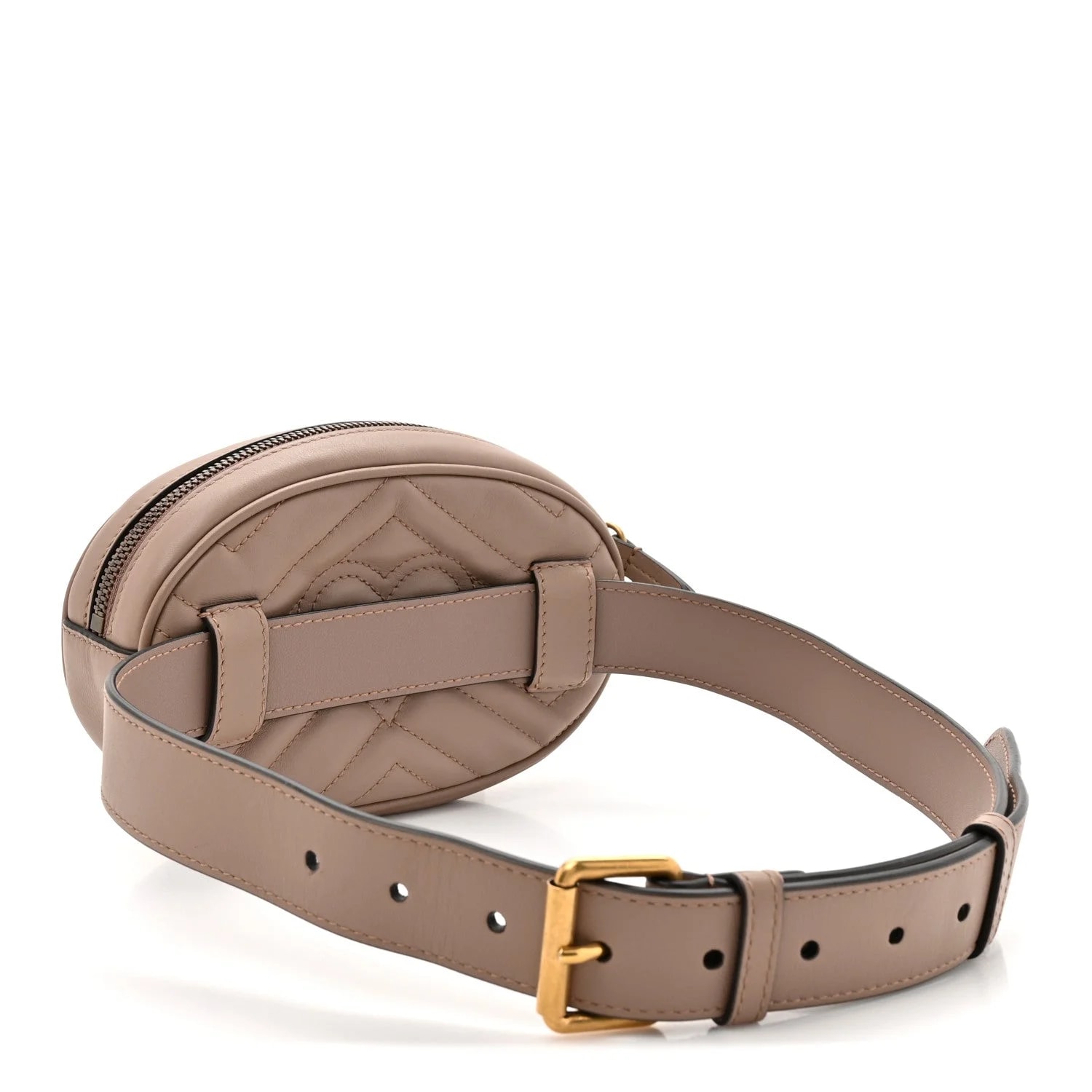 Matelasse GG Marmont Belt 75 30 Porcelain 3