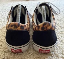 Vans Old Skool Leopard Print Pony Hair US 8.5 10 EU 41 3