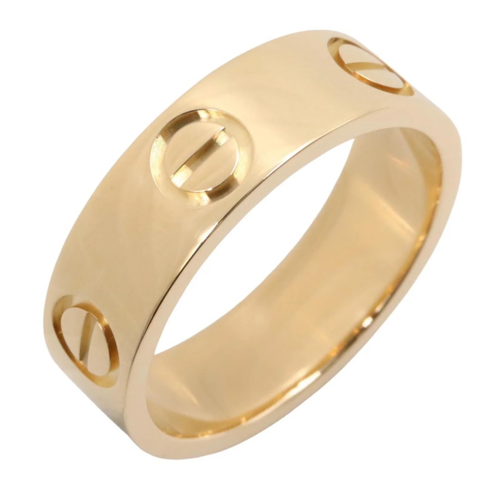 Cartier — Cartier Clear Yellow Gold (18K) Band — Jewelry — resale