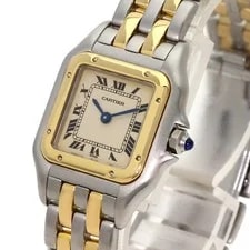 Cartier Pantheresm 2 Row Watches W25029B6 Stainless Steel/SSxK18YG 3