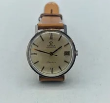 1968 Omega Geneve Silver Dial Date Auto CAL:565 Man's / X027 3