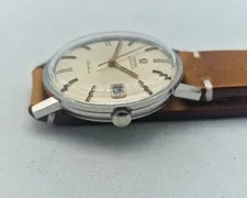 1968 Omega Geneve Silver Dial Date Auto CAL:565 Man's / X027 4