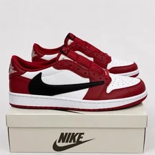 Air Jordan — NEW Air Jordan 1 Low Reverse Swoosh Shoes — Sneaker — resale
