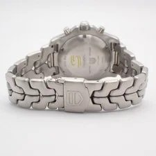 Tag Heuer Link Ayrton Senna Limited Chronograph Auto Black Dial SS Belt CT2115 8 2