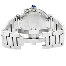Cartier Pasha DE Chronograph W31080M7 40mm SS Silver #C12513 2