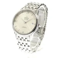 Omega DE Ville Prestige 424.10.37.20.02.001 37mm SS Silver #C7860 2