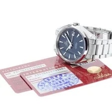 Omega — Omega Seamaster Aqua Terra 231.10.42.21.03.001 42mm SS Navy #C11980 — Watch — resale