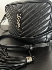 Saint Laurent Lou Camera Tassel Crossbody 2