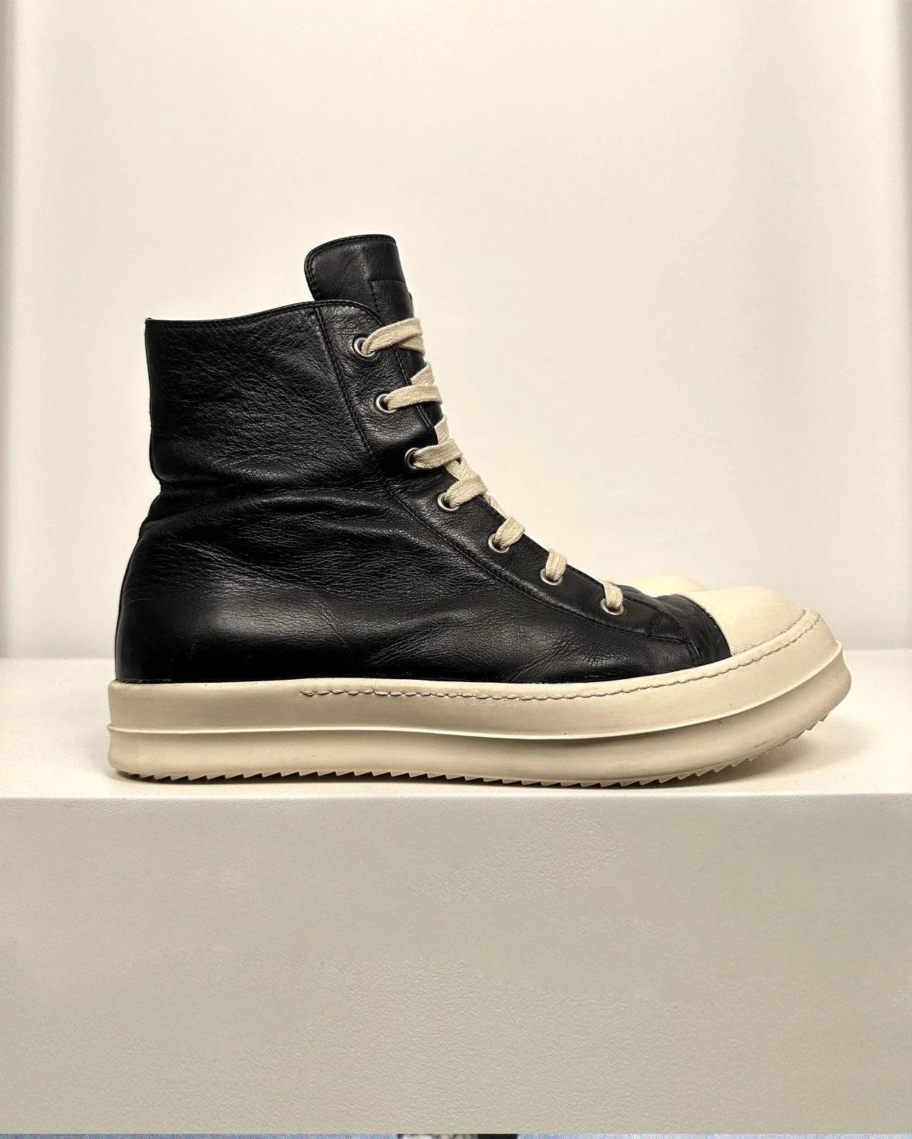Rick Owens — Rick Owens Mainline High Ramones — Sneaker — resale