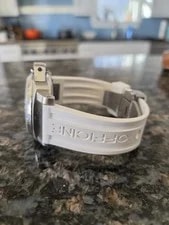 Panerai Luminor Marina 40mm White Dial White Rubber Strap 300m 2
