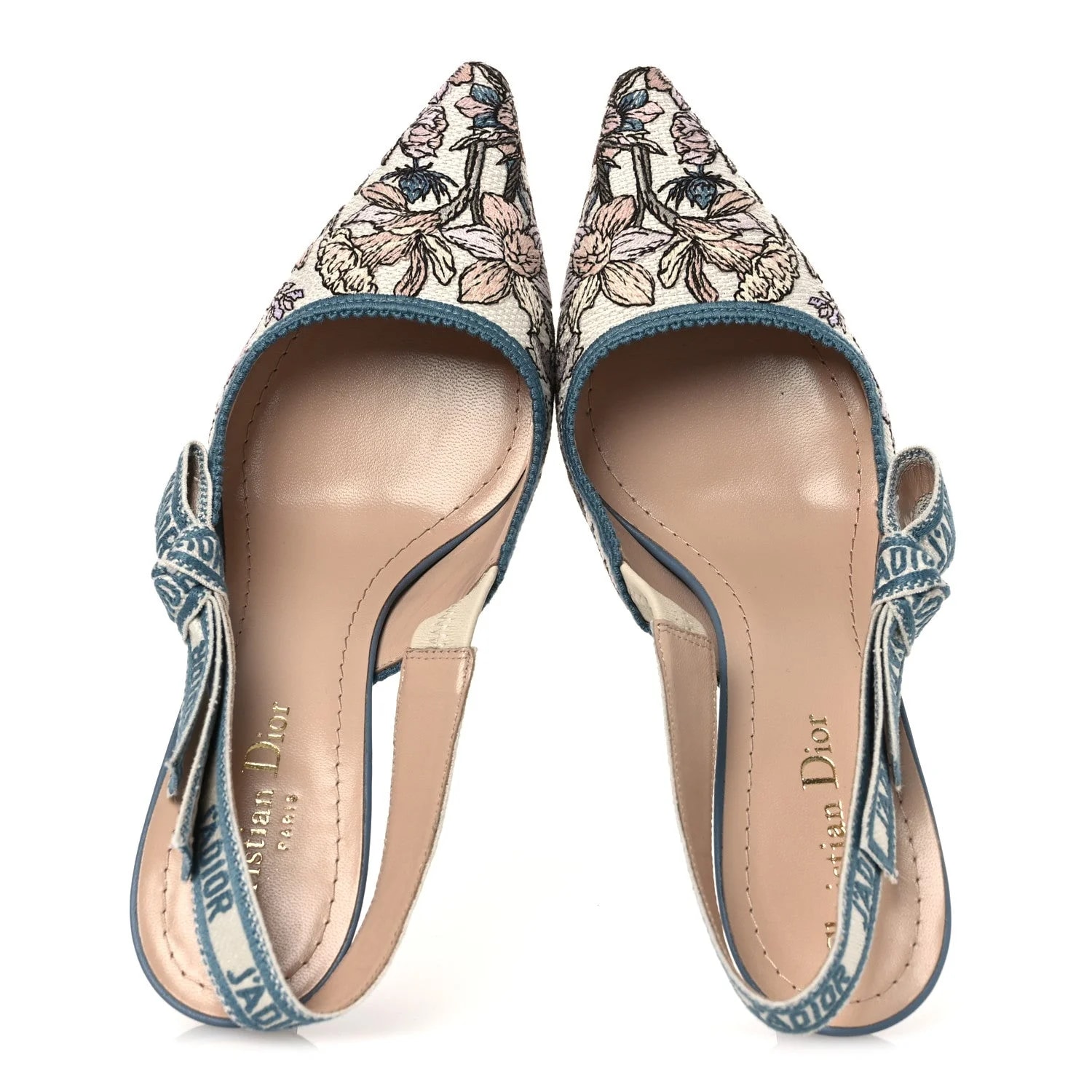 Embroidered J'Adior Slingback 65mm 38 2