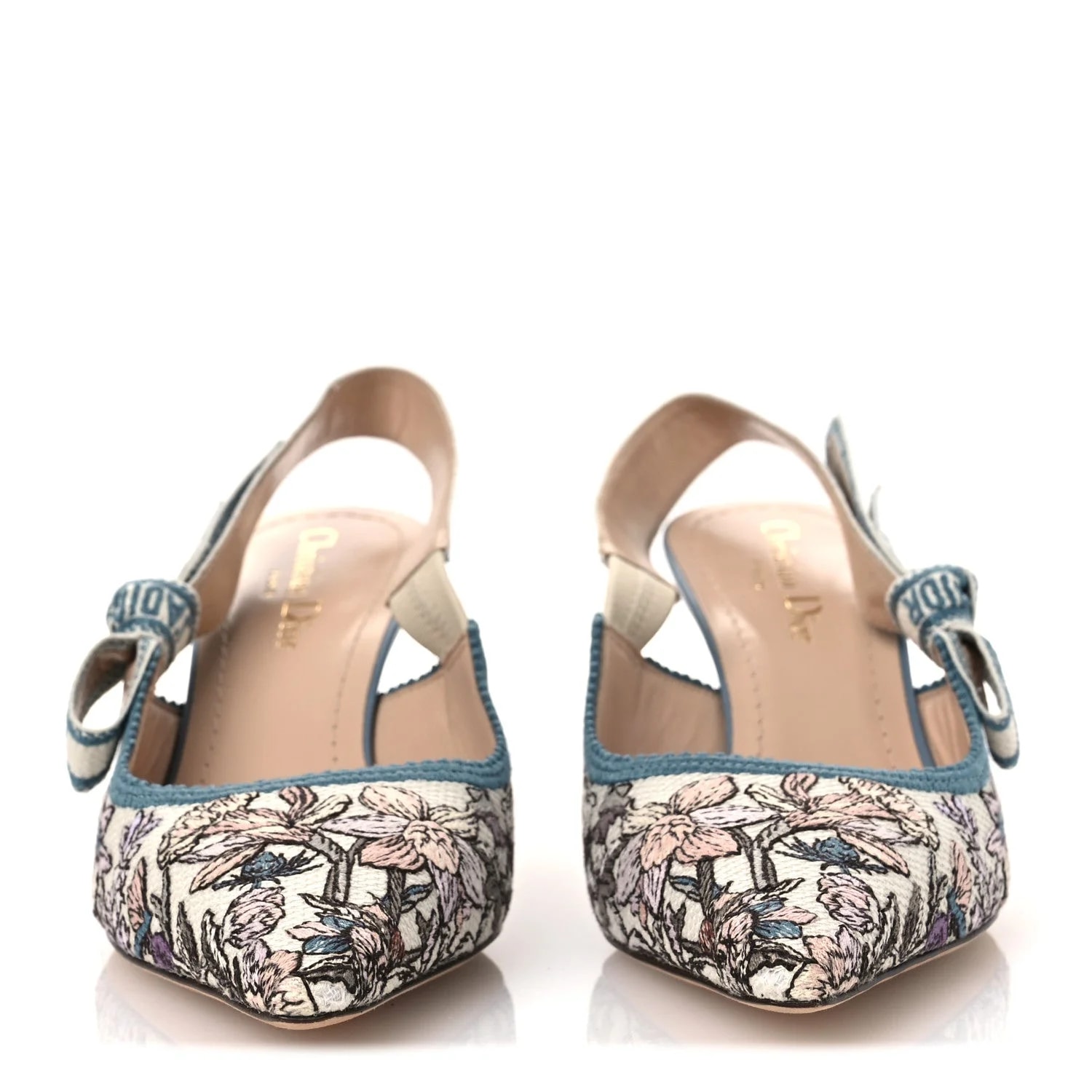 Embroidered J'Adior Slingback 65mm 38 3