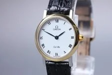 Omega — Omega de Ville Cal.1470 White Roman 595.1111 Quartz 23mm From Japan — Watch — resale