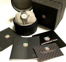 Tag Heuer — TAG Heuer 6000 Stainless Silver Dial Swiss Made Professional — Watch — resale