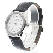 Tudor Glamour 55020 36mm SS Silver #C5405 2