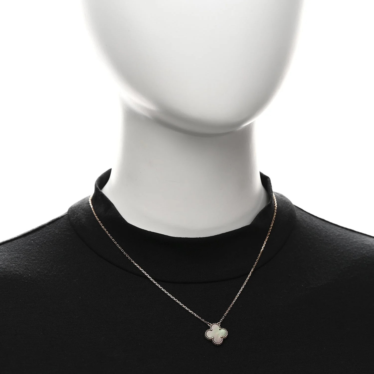 18K Rose Gold Mother of Pearl Alhambra 2