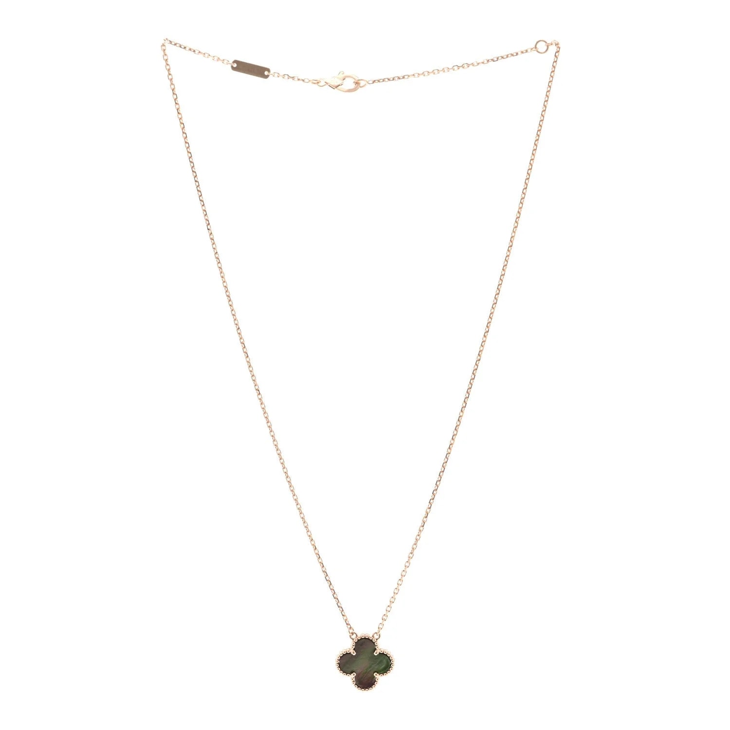 18K Rose Gold Mother of Pearl Alhambra 3