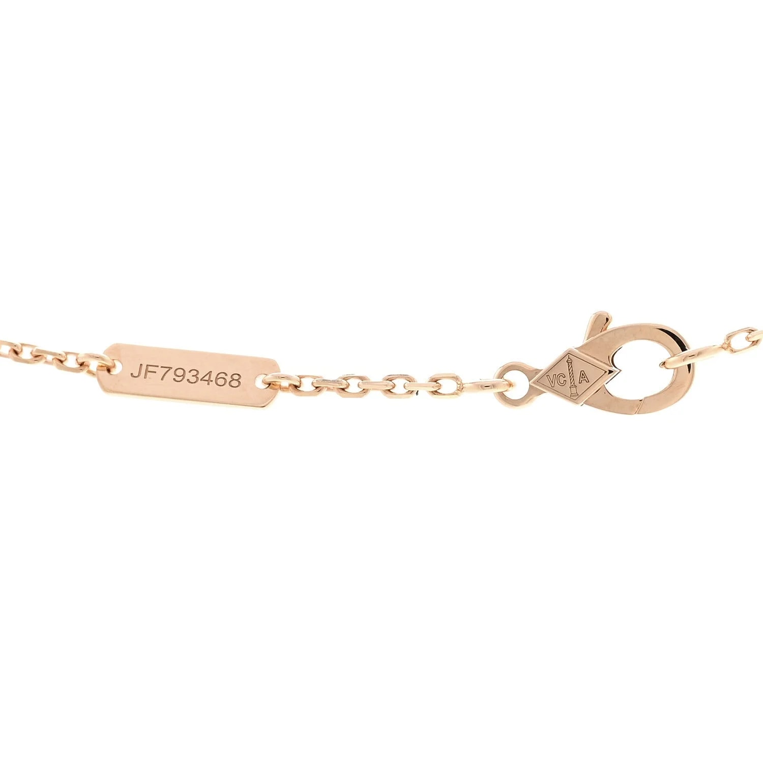 18K Rose Gold Mother of Pearl Alhambra 4
