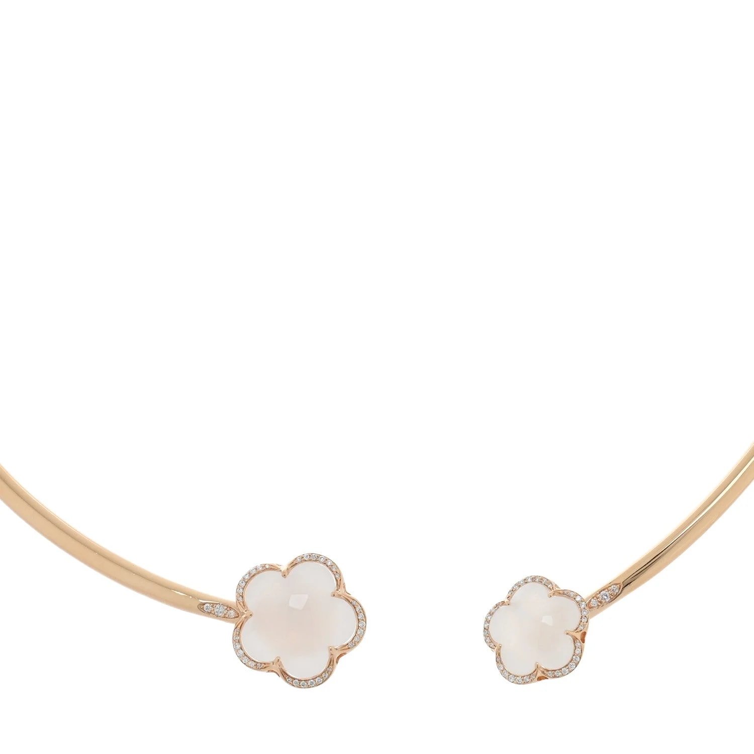 18K Rose Gold Quartz Collar 3
