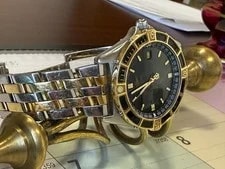 Breitling J Class 18K Gold Bezel W/upgraded Band W/18K Gold Links 3