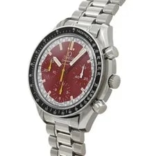 Omega Speedmaster Racing Michael Schumacher 3510.81 Blue Stainless Steel #W2405 2