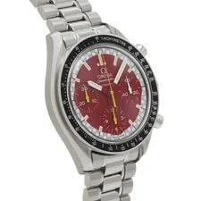 Omega Speedmaster Racing Michael Schumacher 3510.81 Blue Stainless Steel #W2405 3