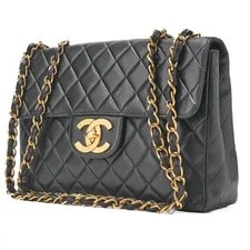 Chanel Chain Coco Big Matelasse 30cm Single Flap r0_ 2