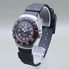 *Near * TAG Heuer Formula 1 WA1214 Black Red Dial 34 Mm Quartz 2