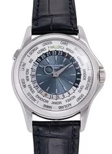 Patek Philippe — Patek Philippe World Time 5130P-001 Platinum 39.5mm Automatic #KMW104 — Watch — resale