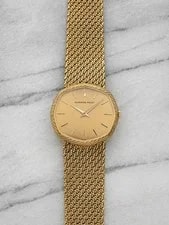 Audemars Piguet — Audemars Piguet Octagonal 18K Yellow Gold Champagne Dial Manual 30x31mm — Watch — resale