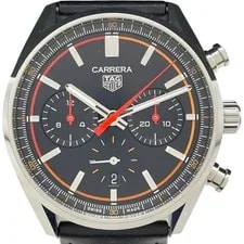 Tag Heuer — TAG Heuer Carrera Calibre Heuer 02 Chronograph CBN201C Black Stainless #OK1163 — Watch — resale