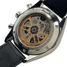 TAG Heuer Carrera Calibre Heuer 02 Chronograph CBN201C Black Stainless #OK1163 2