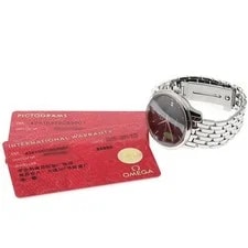 Omega — Omega DE Ville Prestige 424.10.37.20.03.001 37mm SS Navy #C7889 — Watch — resale