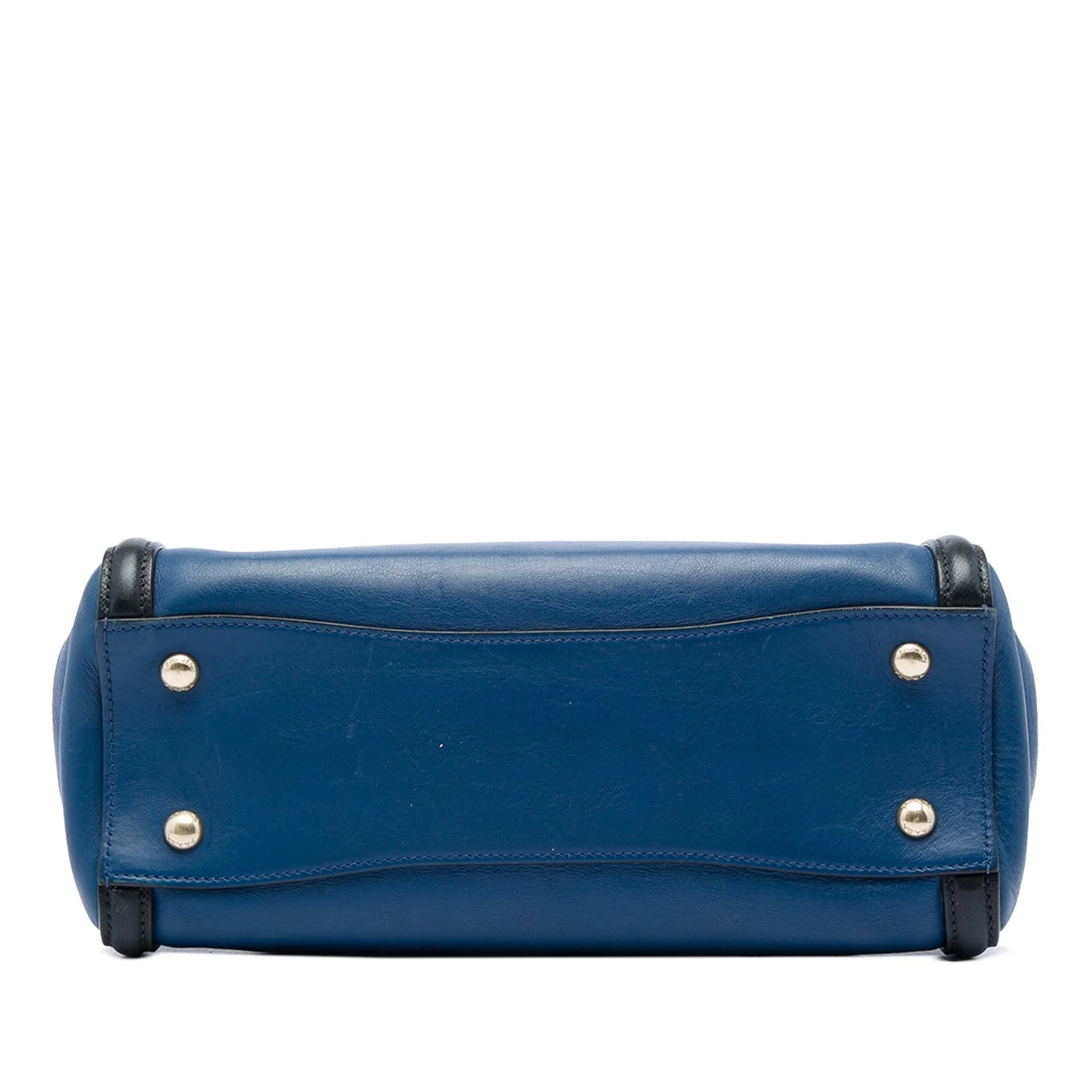 Trimmed City Calf Double Zip Satchel 3