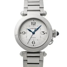 Cartier — Cartier Pasha WSPA0013 ( 4327) 35mm Stainless Steel Silver #WW11157 — Watch — resale